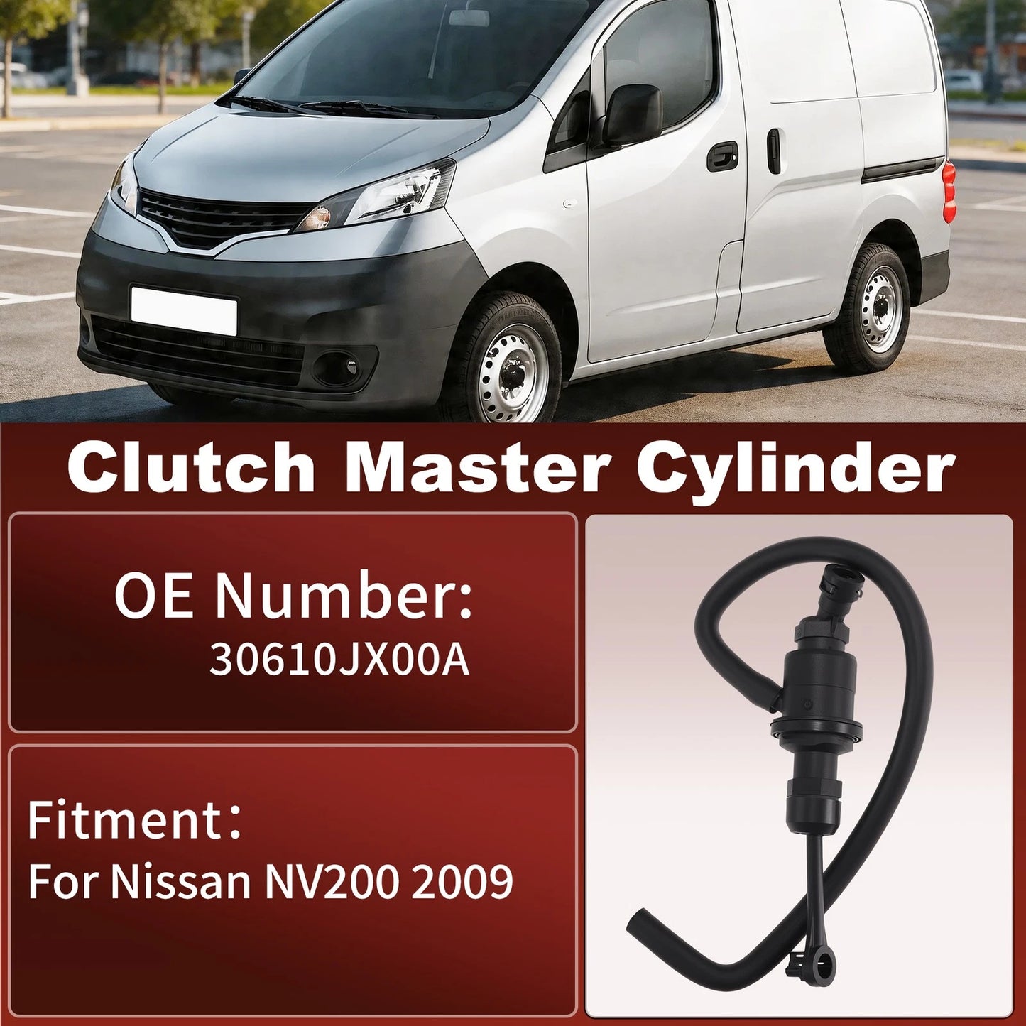 Clutch Master Cylinder for Nissan NV200 (2009) 30610JX00A