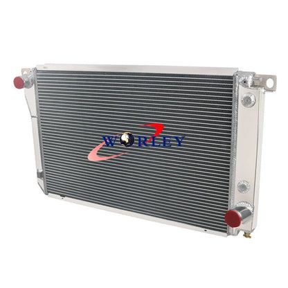 3 Row Aluminum Radiator & Fans for 1984-1996 Ford Falcon Ute XG XH