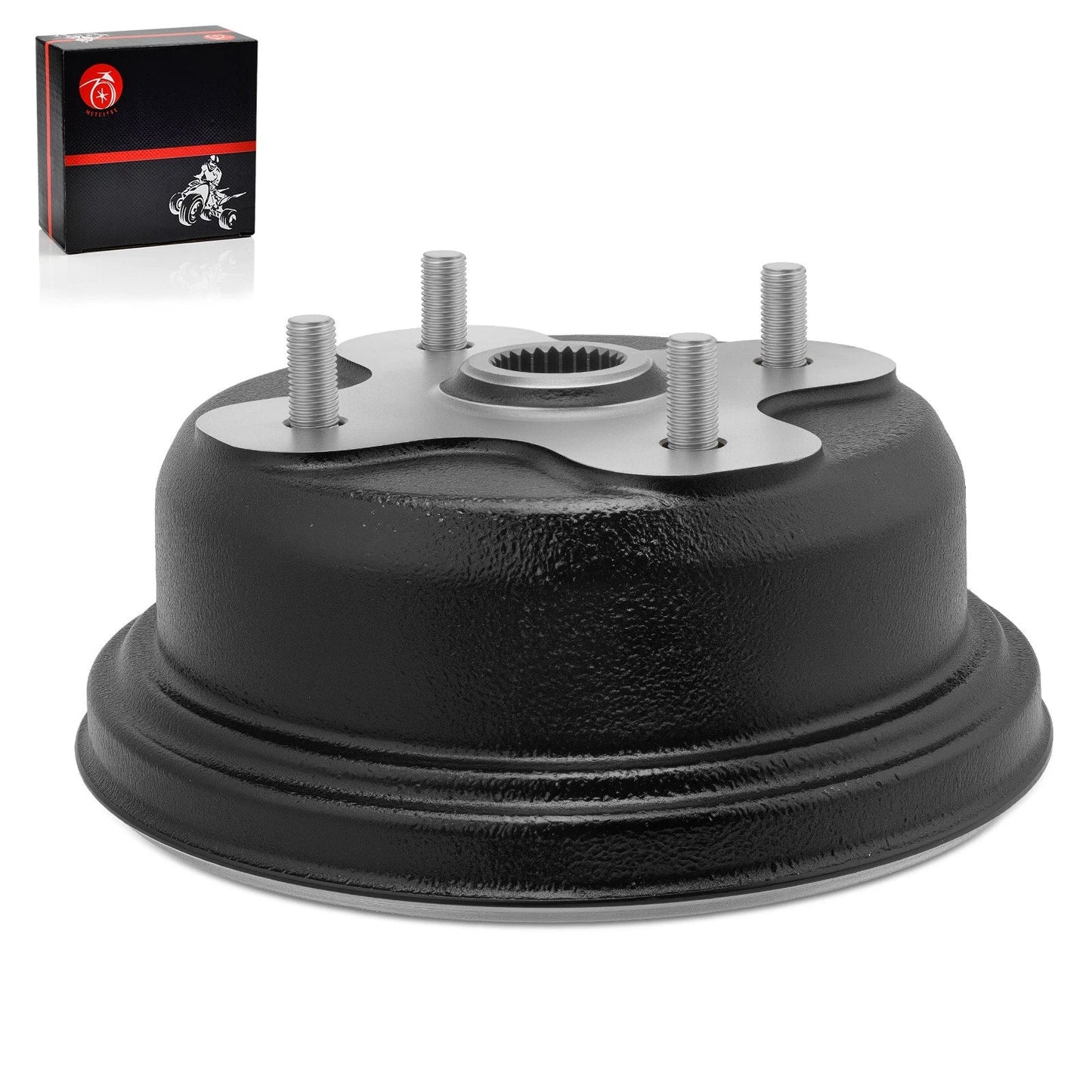 Rear Brake Drum for Yamaha Big Bear Grizzly Kodiak (1993–1999)