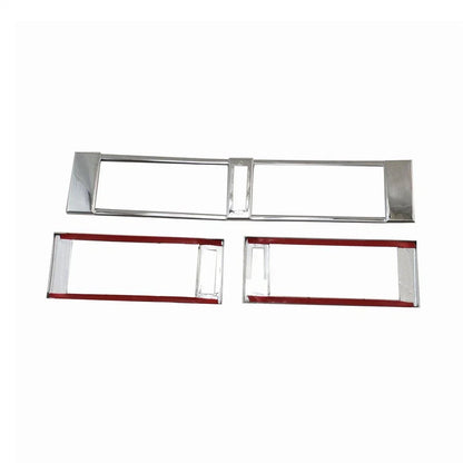 Air Vent Trim Kit Silver ABS for Benz W124 (1986-1994)