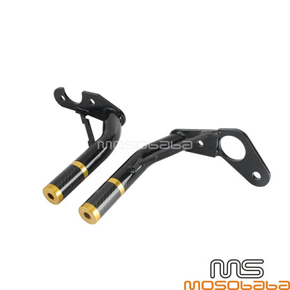 Rear Crash Bar & Frame Slider Mounts for Harley Softail FXST, Fat Bob