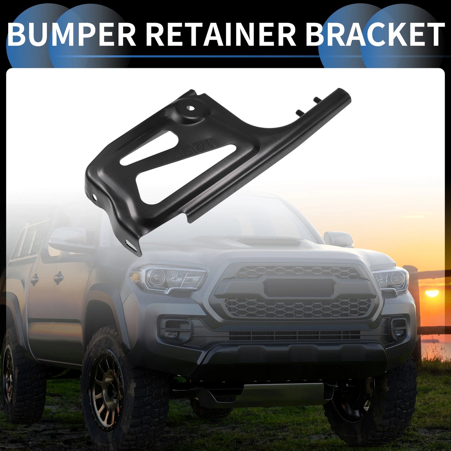 1 Pc Left Front Bumper Support Bracket No. 5327404040 for Toyota Tacoma (2015–2022)
