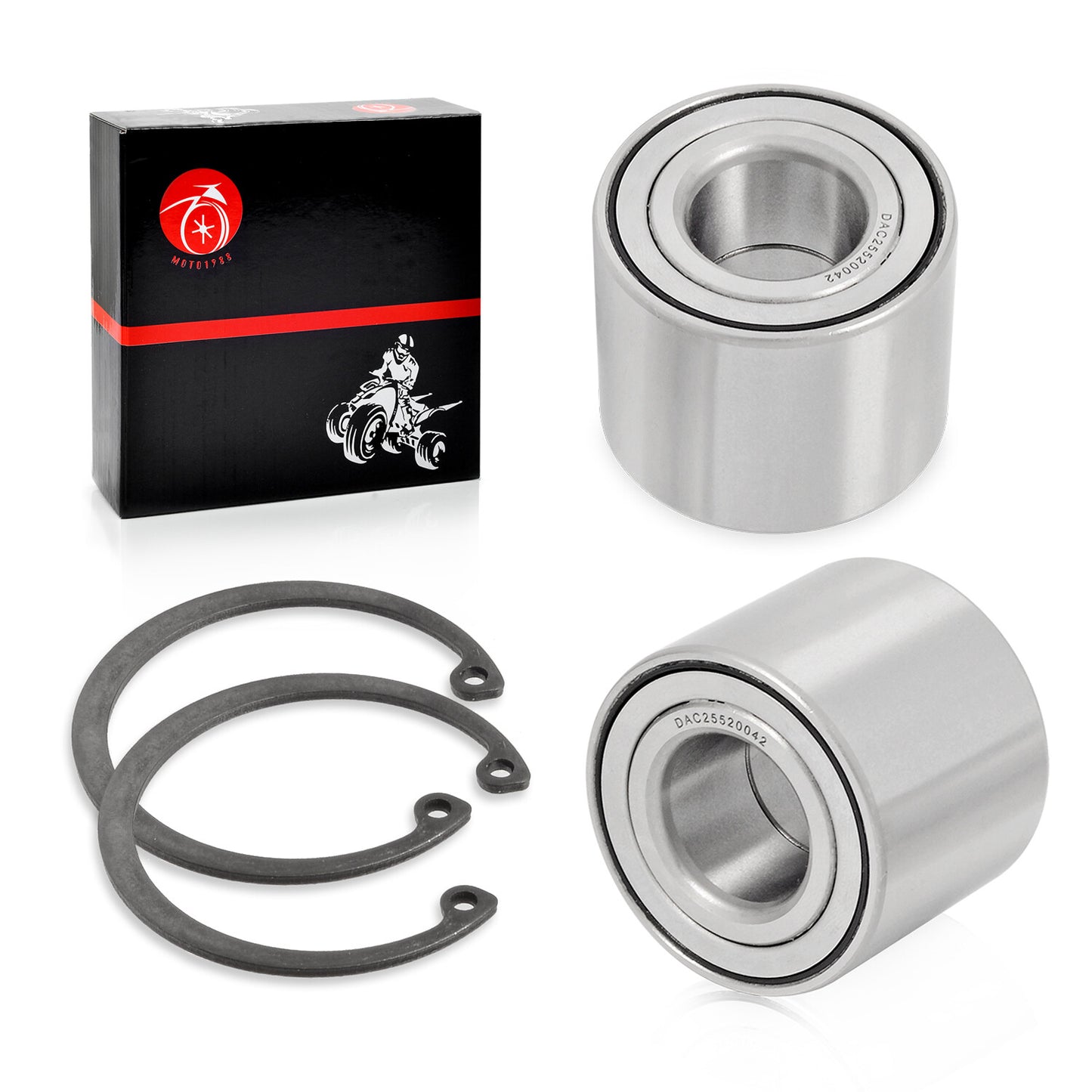 2X Rear Wheel Bearings for Kawasaki Mule 3000 3010 3020 4000 4010