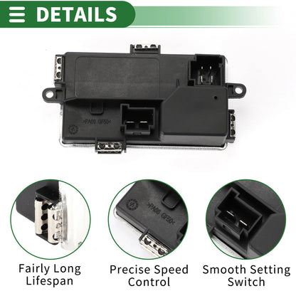 HVAC Blower Motor Resistor No. 64119203323 for BMW 550i (2011–2016)