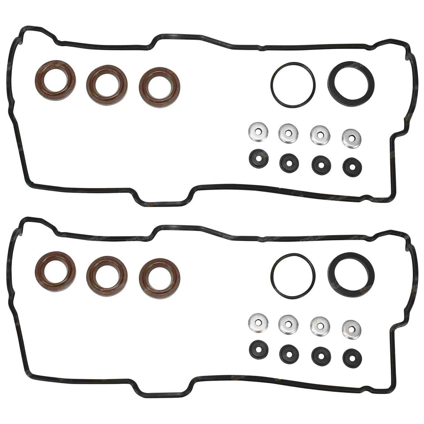 2 Rocker Valve Cover Gasket Kits for Hilux VZN167 VZN172 (2002–2005)