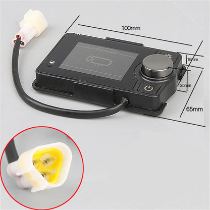 12V 5KW Air Heater LCD Monitor Switch Board Remote Control Harness for Car