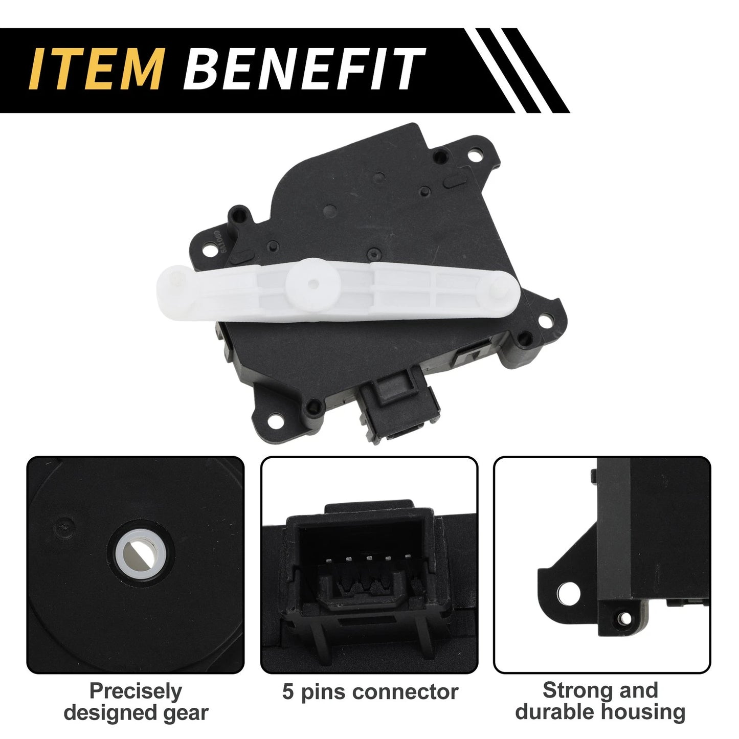 HVAC Heater Blend Door Actuator for Toyota 4Runner (2003–2009) No. 8710635180