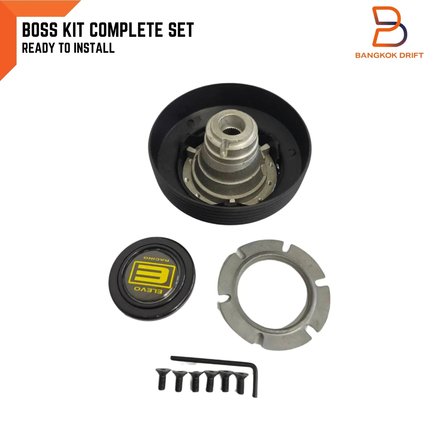 T14 Boss Slim Steering Hub Adapter for Toyota Yaris Vios Corolla Altis (07-13)