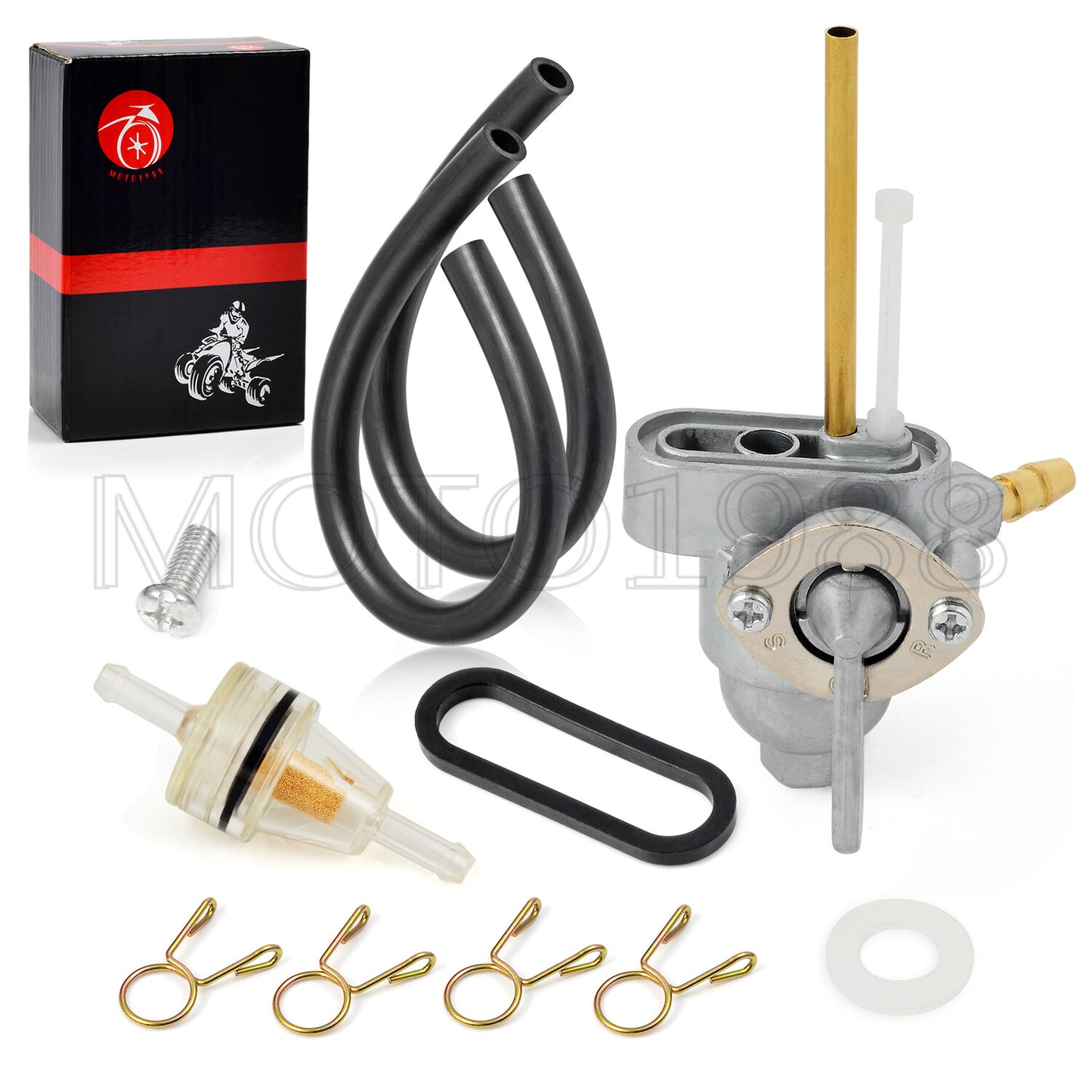 Fuel Valve Petcock for Honda CB100 CL100 SL100 XL100 CB125 CL125 (1970–1974)