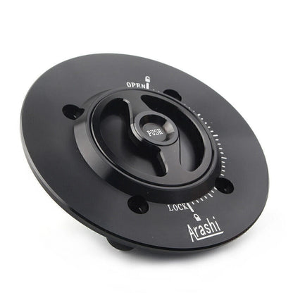 Gas Fuel Cap Tank Cover for Kawasaki Ninja 400 (2018–2021) Black
