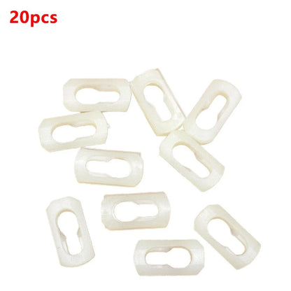 20 Clips Belt Reveal Trim Molding White for Chevy Pontiac Olds Buick