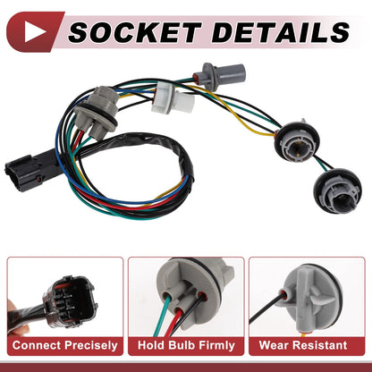 Tail Light Socket Wiring for Kia Soul (2010–2013) No. 92450-2K500
