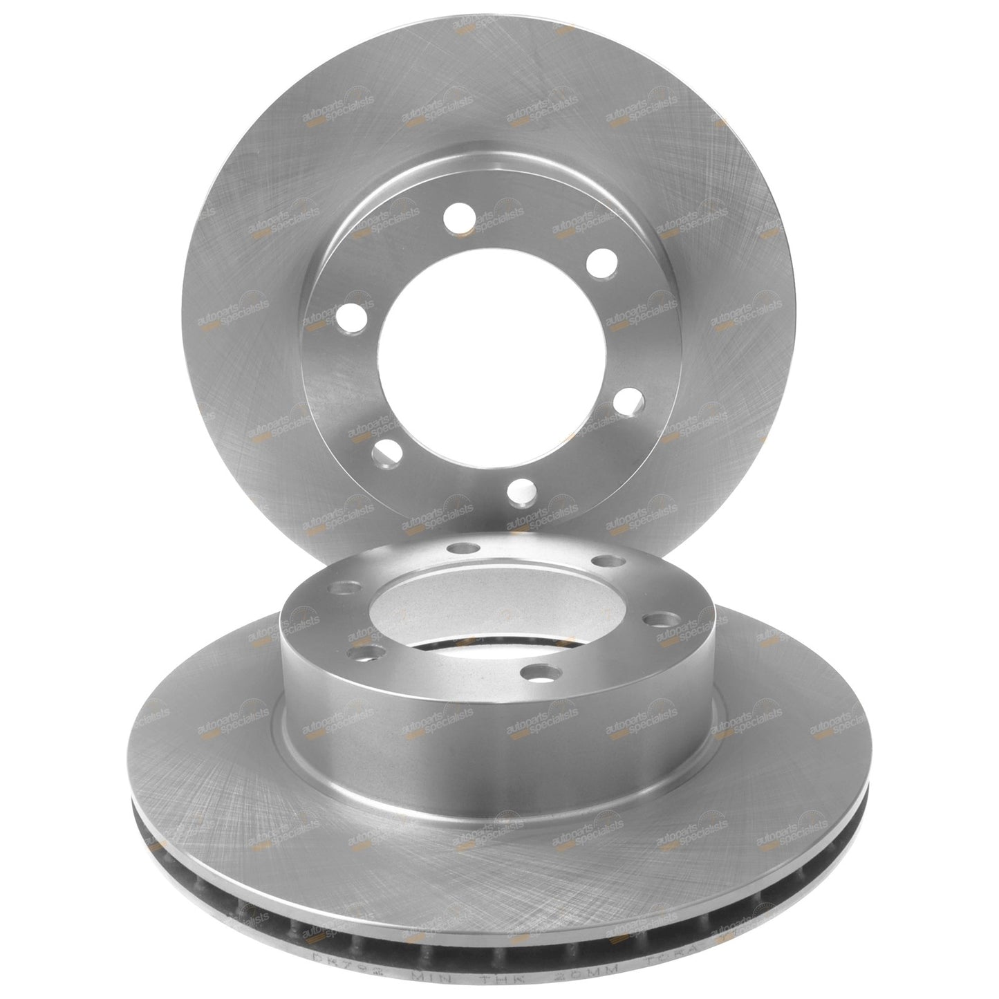 2 Front Disc Brake Rotors for Toyota 4Runner (1995–2002)