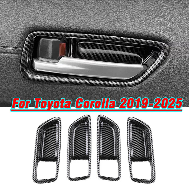 Inner Car Door Handle Bowl Cover Trim for Toyota Corolla (2019-2025)