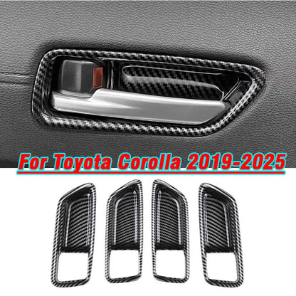 Inner Car Door Handle Bowl Cover Trim for Toyota Corolla (2019-2025)