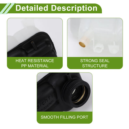 Coolant Expansion Recovery Overflow Tank No.2025000649 for Mercedes-Benz C280 (1997–2001)