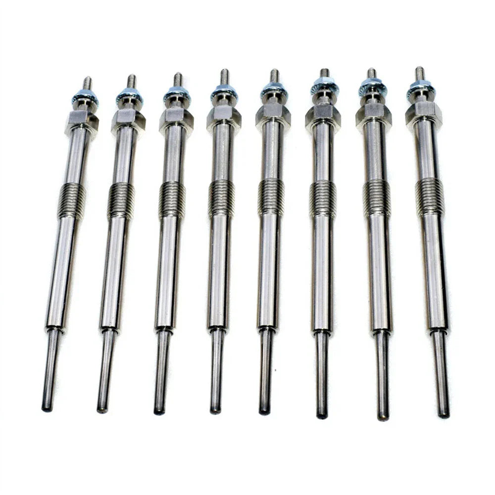 8x Glow Plugs for Chevrolet Silverado GMC Sierra (2001-2023)