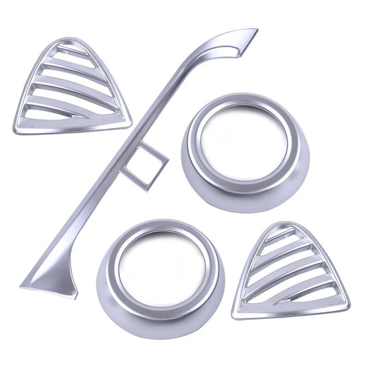 5 x Inner Side AC Air Outlet Frames for Nissan Kicks (2016-2019)