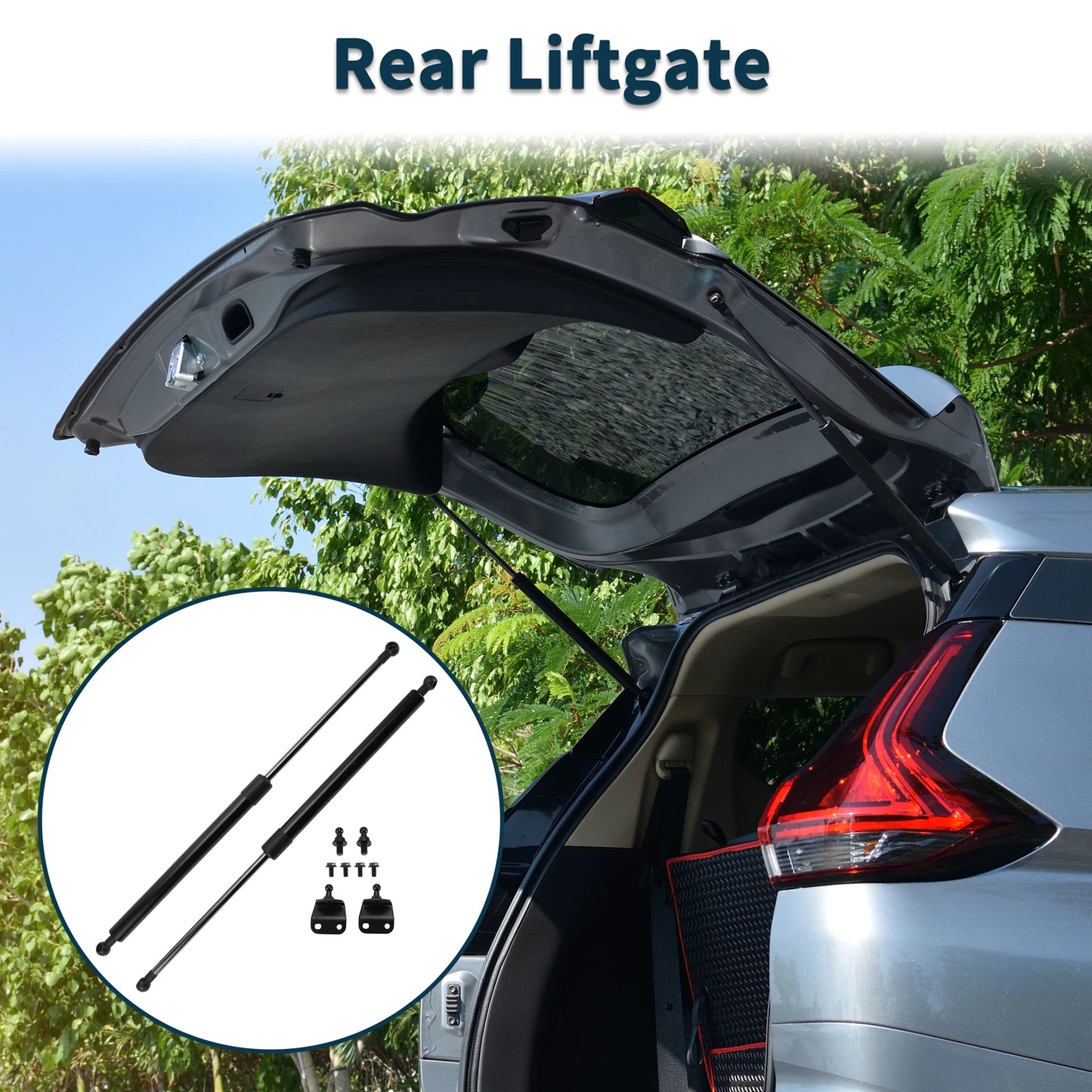 Set of 2 Rear Hatch Lift Supports Struts No. 90453CD700/90452CD700 for Nissan 350Z (2003–2009)