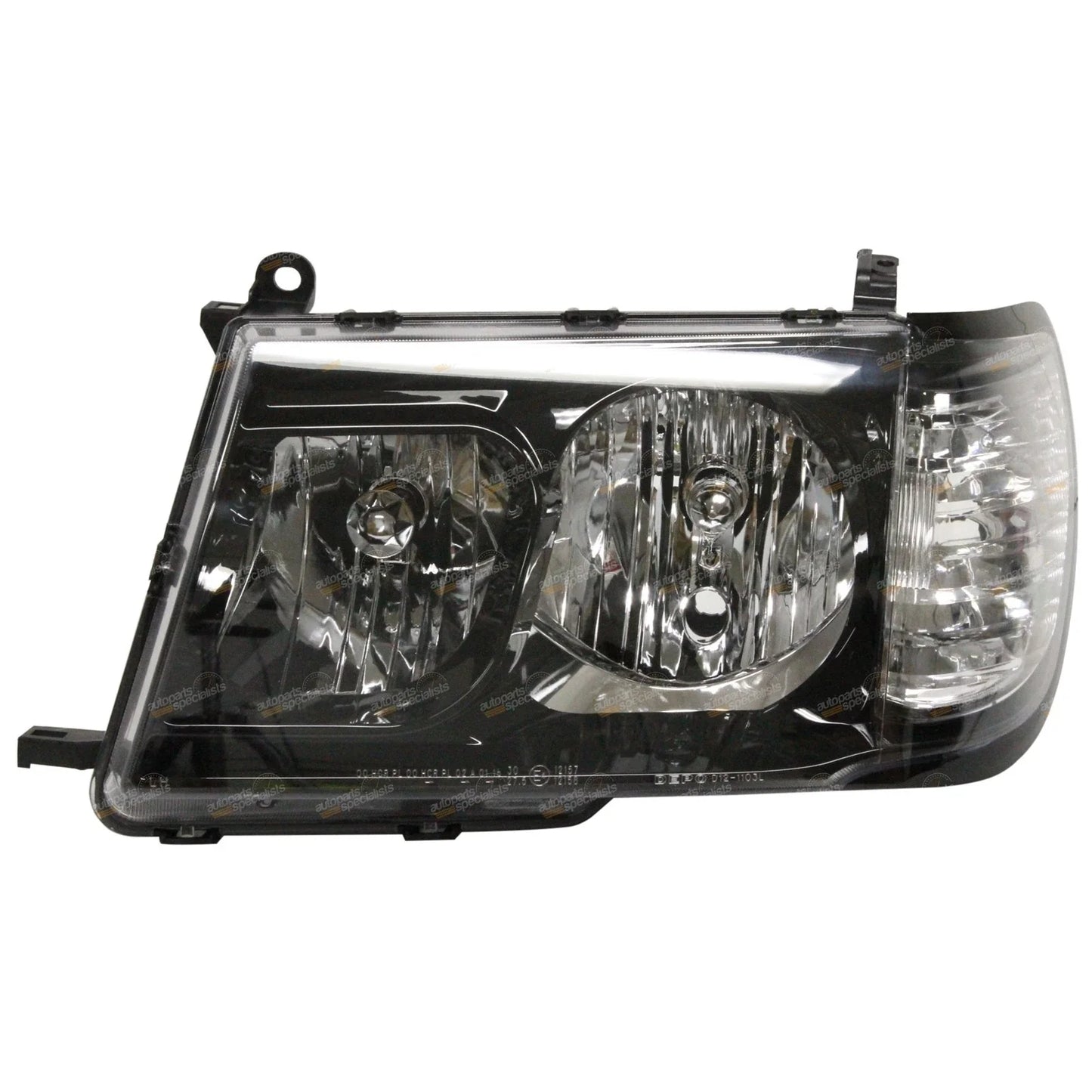 Altezza BLACK HeadLights Pair for Toyota Landcruiser (1998–2005)