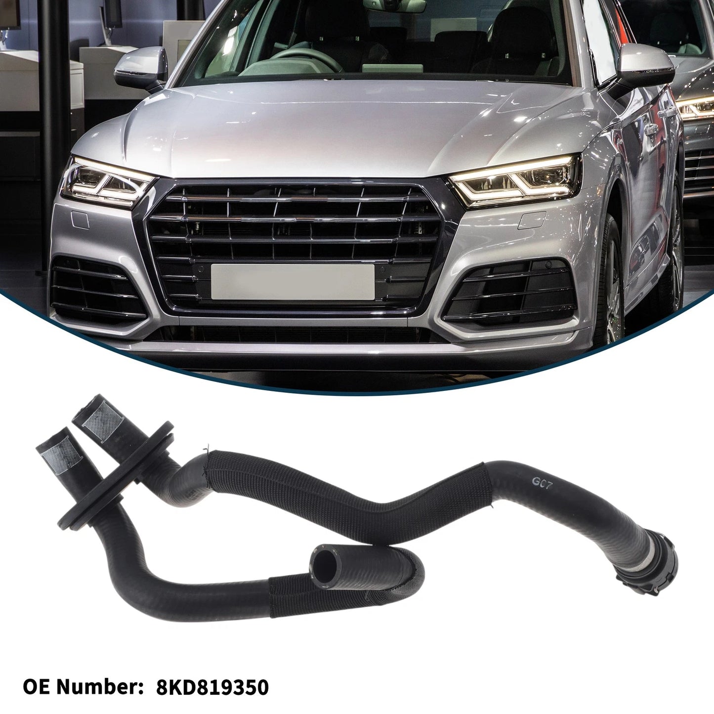 Radiator Hose No.8KD819350 for Audi A4L (2016–2020)
