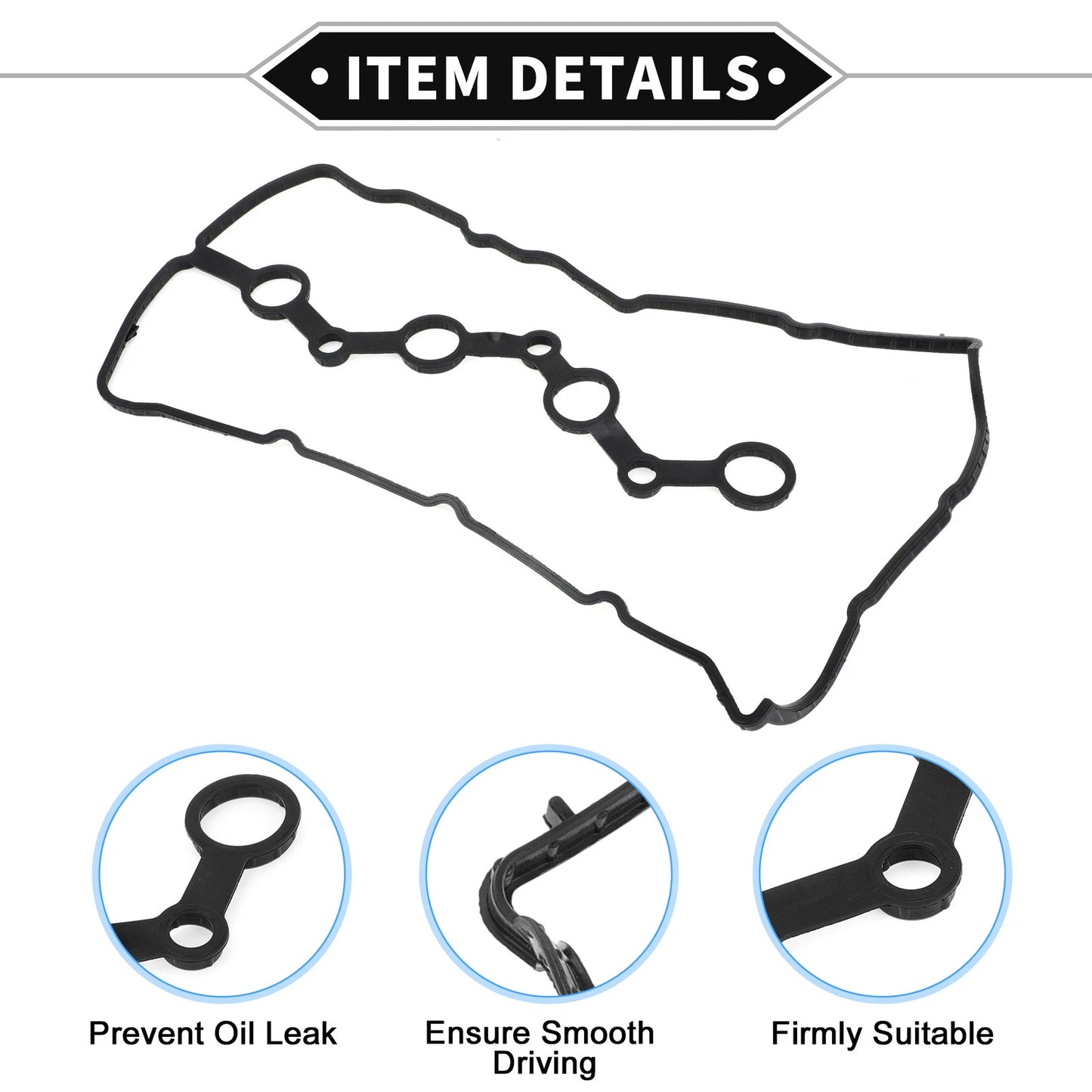 Valve Cover Gasket No. 224412GGA0 for Hyundai Sonata, Santa Fe (2011–2019)