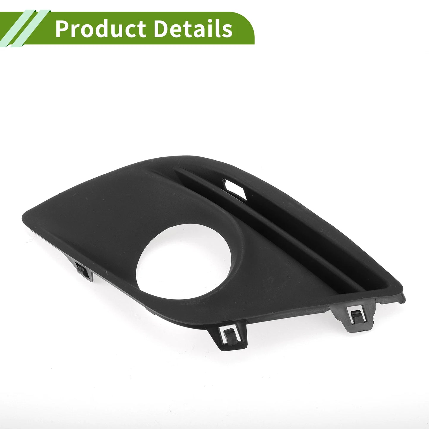 1 Pc Fog Light Grill for Volvo XC60 (2010–2016) No. 30763415 Black