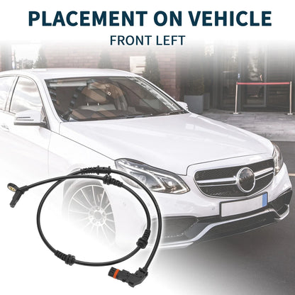 2 x Front Left ABS Wheel Speed Sensors for Mercedes-Benz R320 (2006-2010)
