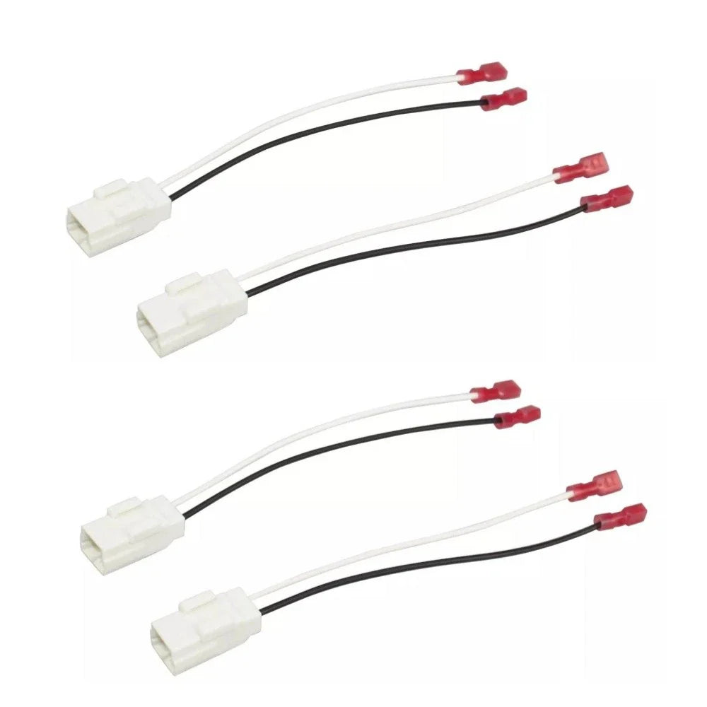 4 Pcs Car Speaker Wiring Harness for Chrysler Dodge Durango Jeep Cherokee (2000-2004)