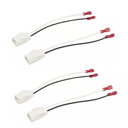 4 Pcs Car Speaker Wiring Harness for Chrysler Dodge Durango Jeep Cherokee (2000-2004)