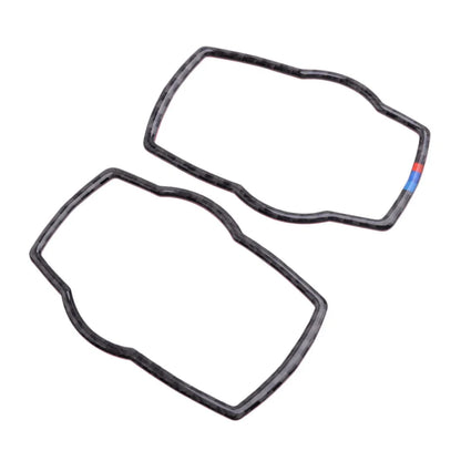 Carbon Fiber Multimedia Control Button Switch Bezel for BMW 1 2 3 4 5 Series