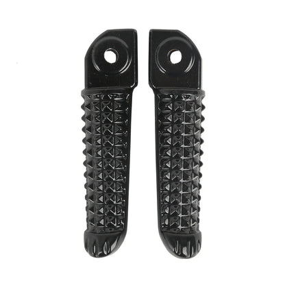 Black Driver Passenger Footpegs for Yamaha YZF R1 R6 (1998-2025) (2003-2020)