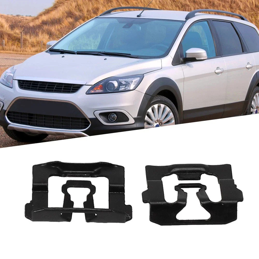 2 x Car Clip Stainless Steel Auto Fasteners Clips Interior Accessories