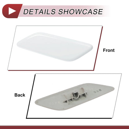 Front Left Washer Nozzle Cover for Honda CR-V 2015-2017 - White 1 x Cap