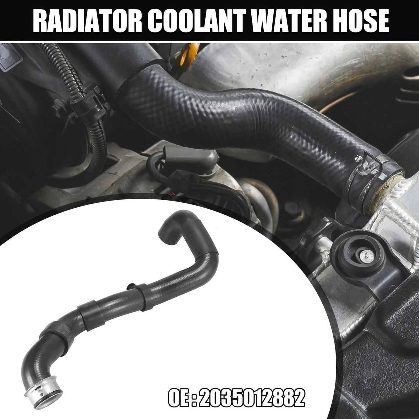 Lower Radiator Coolant Hose for Mercedes-Benz C230 (2002)