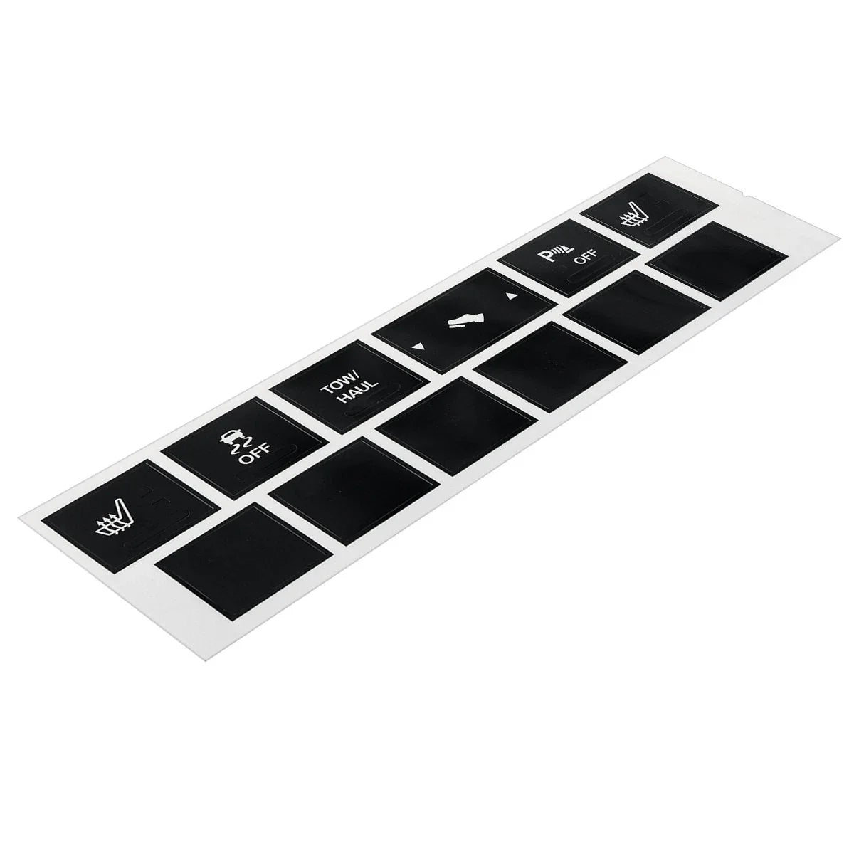 Heated Seat Traction Button Repair Sticker for Jeep Commander (2006–2010)