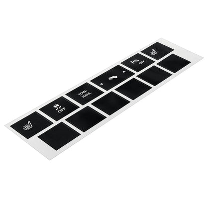 Heated Seat Traction Button Repair Sticker for Jeep Commander (2006–2010)