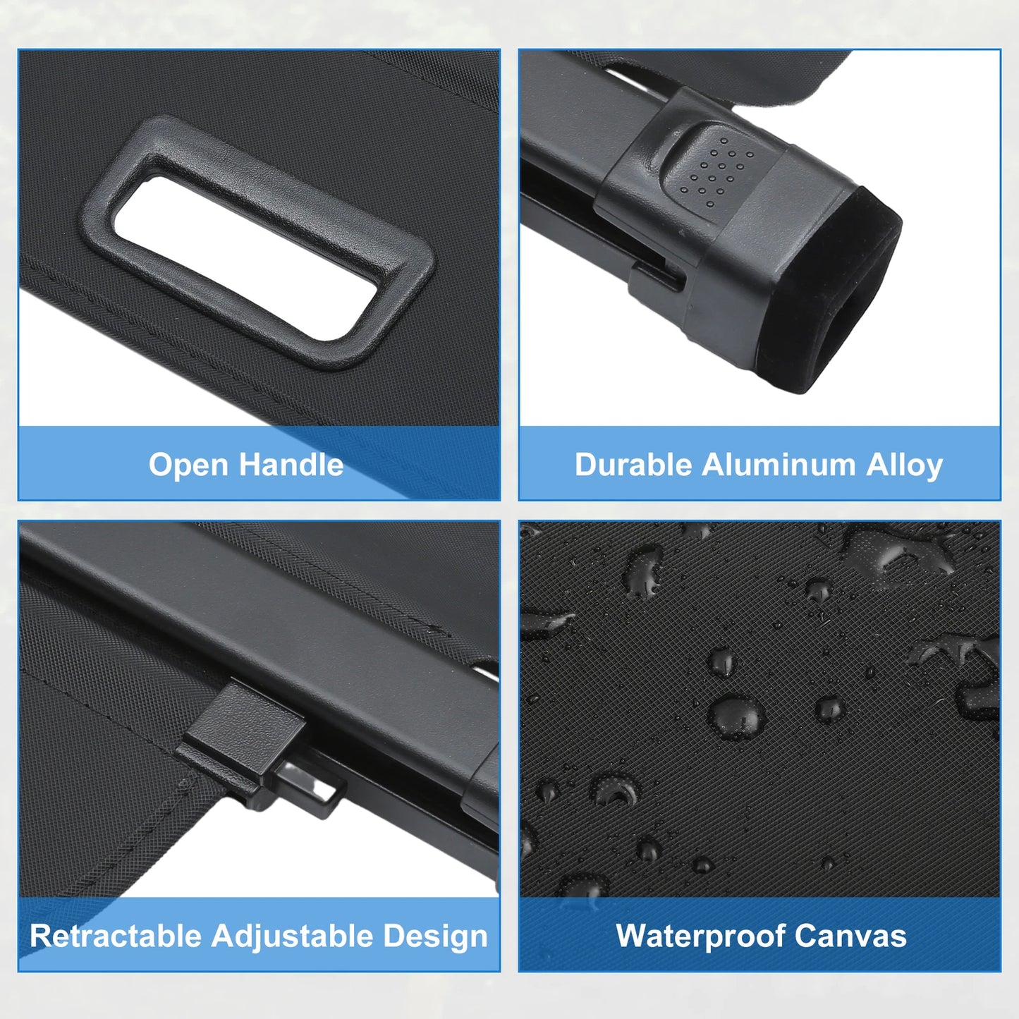 Retractable Cargo Cover for Subaru Outback (2010–2014) Waterproof Non Slip