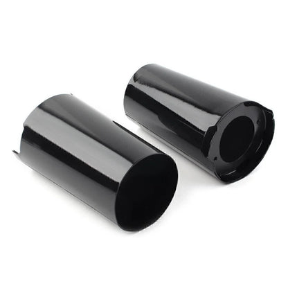 Black Fork Slider Covers for Harley Touring Electra Street Tri Glide (2014+)