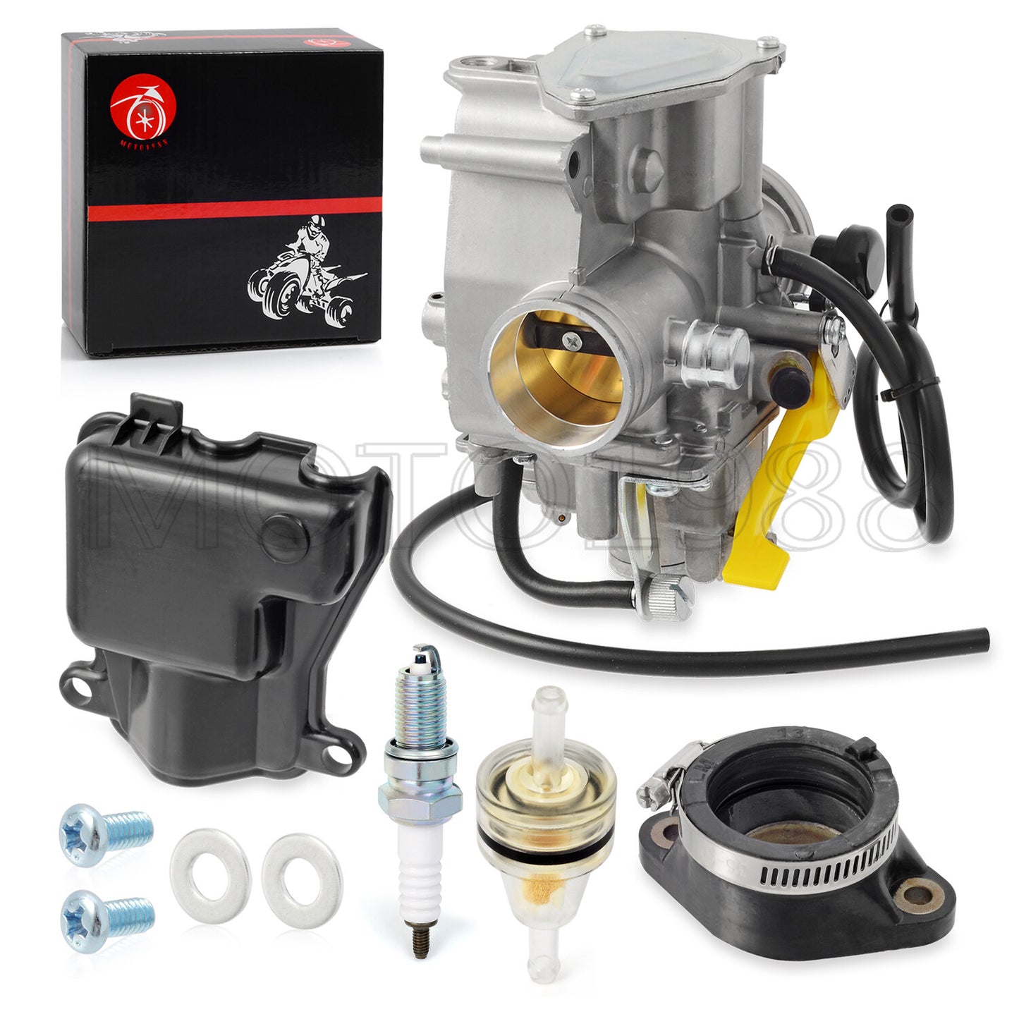 Carburetor & Intake Manifold Boot for Honda Sportrax 300 TRX300EX (1993–2008)