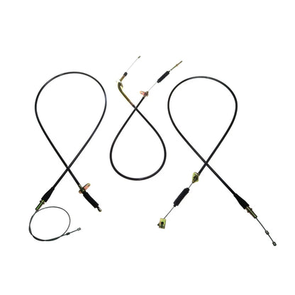 Set of 2 Brake Cables for Nissan Datsun Navara D21 (1986–1997)