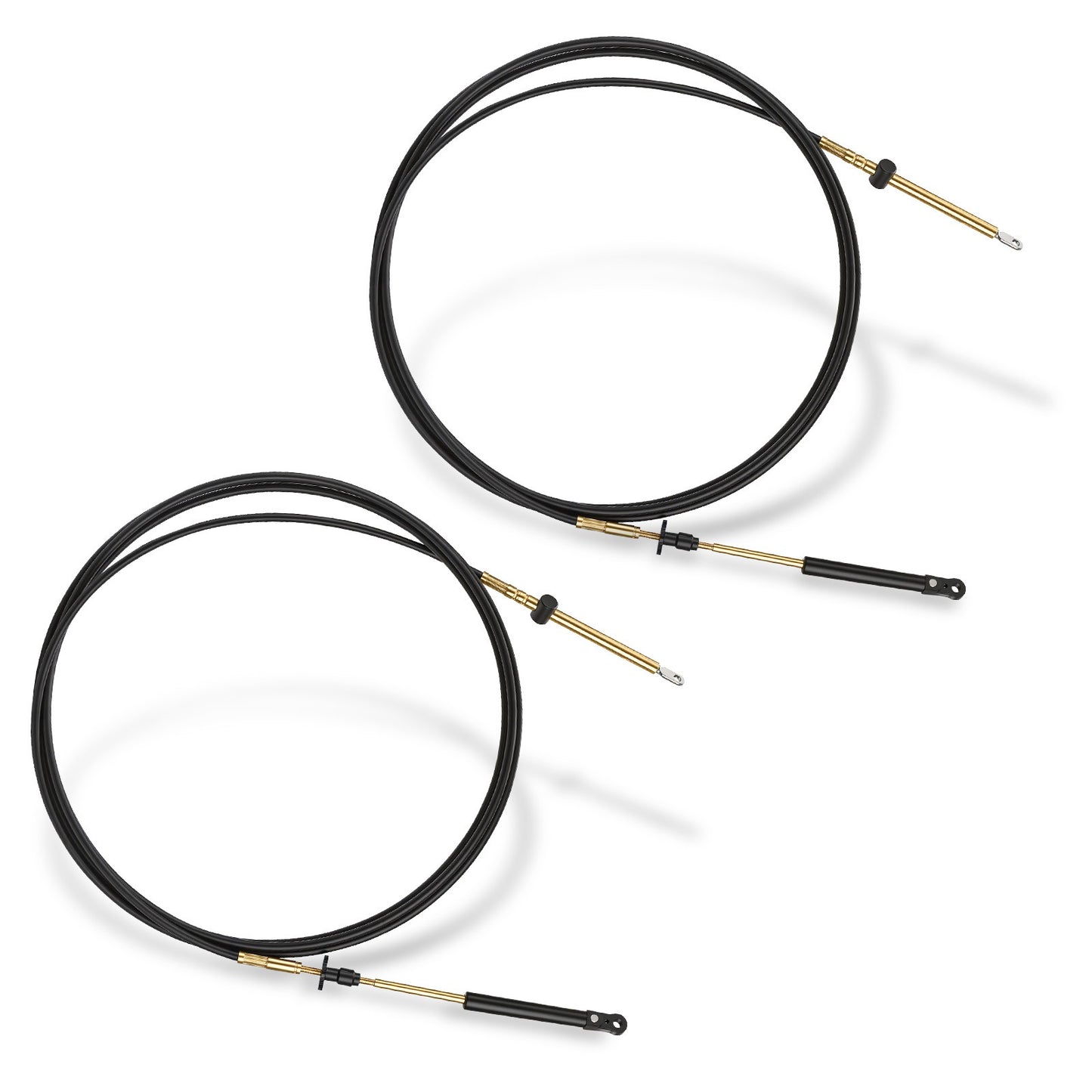Set of 2 Throttle Shift Remote Control Cables for Johnson Evinrude (14')