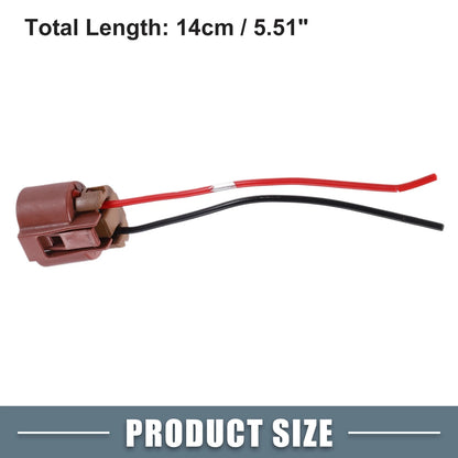 Set of 2 Wiring Harness Sockets for Halogen Headlights Fog Lights 9012 9006