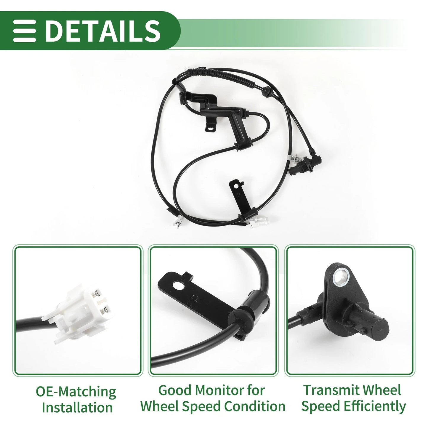 ABS Wheel Speed Sensor No. 598300S000 for Kia Cerato (2010–2018)