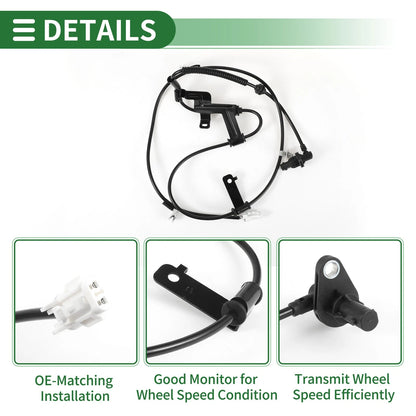 ABS Wheel Speed Sensor No. 598300S000 for Kia Cerato (2010–2018)