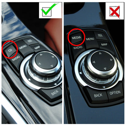 IDrive multimedia switch button repair kit for BMW X6 E71 X5 E70 (2010–2013)