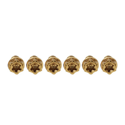 6pcs M6x20mm Titanium Torx Head Flange Bolts for Bike Motorcycle