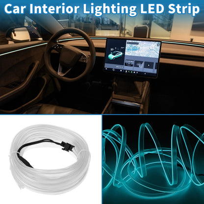 LED Strip Lighting for Car Decoration (12V) - Ice Blue