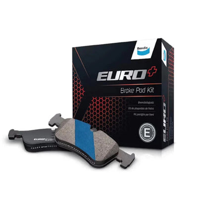 Set of 4 Bendix Euro+ Rear Brake Pads for VW Golf Mk7 (2013–2020)