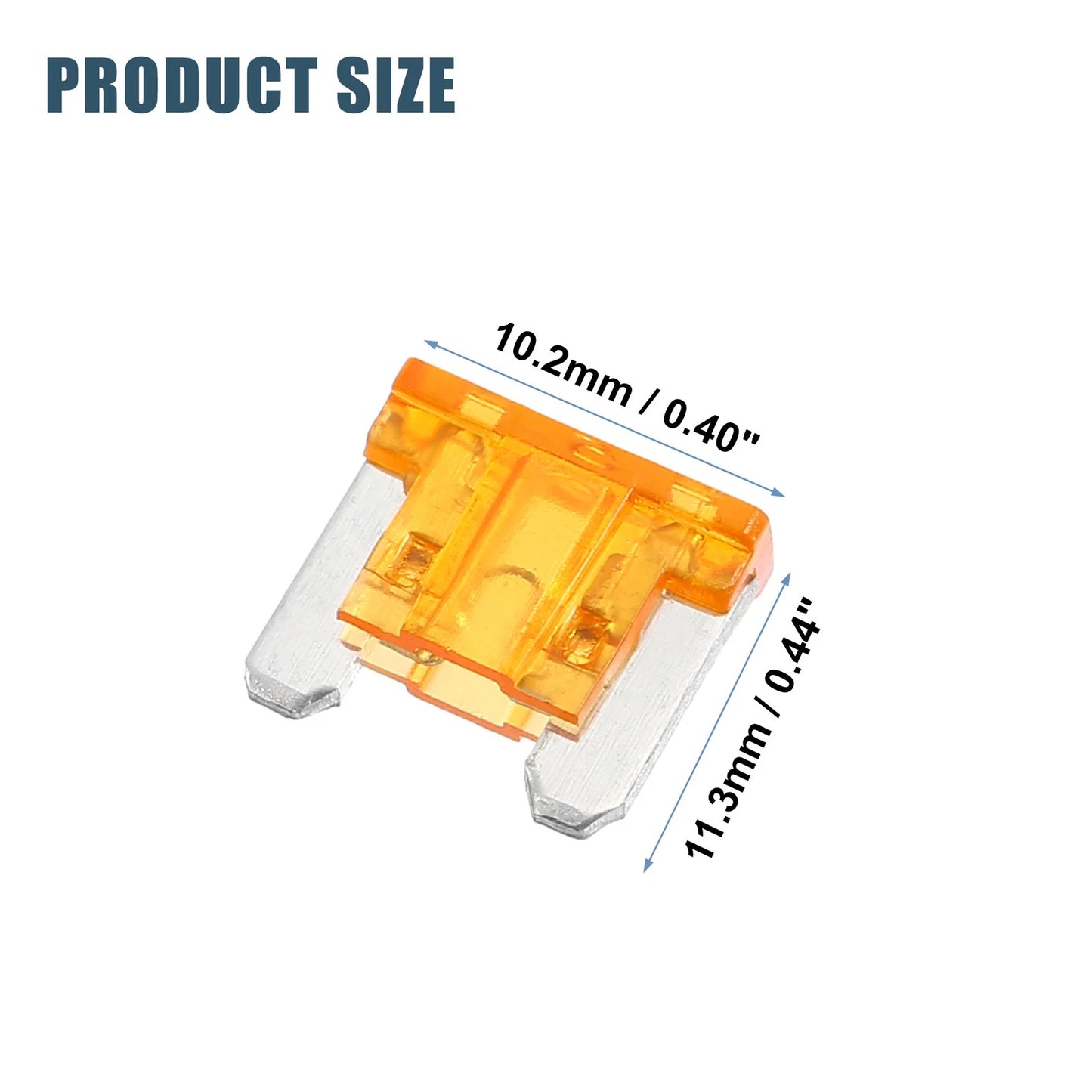 30 Pcs Mini Blade Style Fuses 5A for Automotive (Universal)